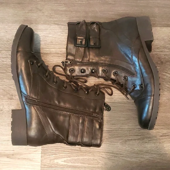 G by Guess Combat Boots - Picture 3 of 9